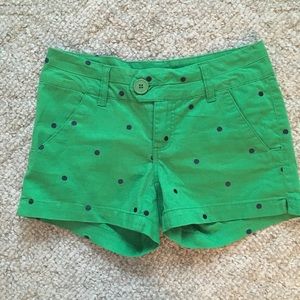 Polka dot shorts by British khaki